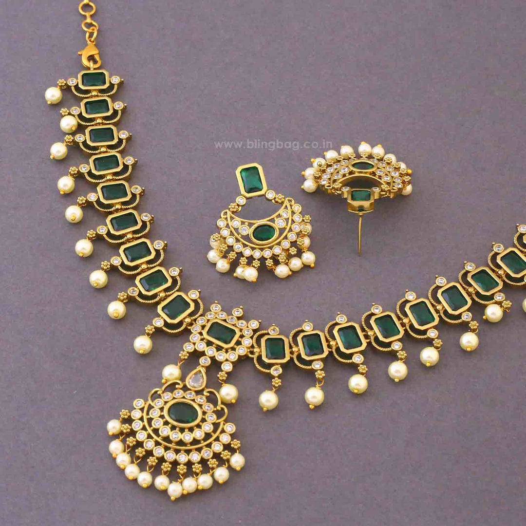 Emerald Marta Victorian Jewellery Set - New Arrival