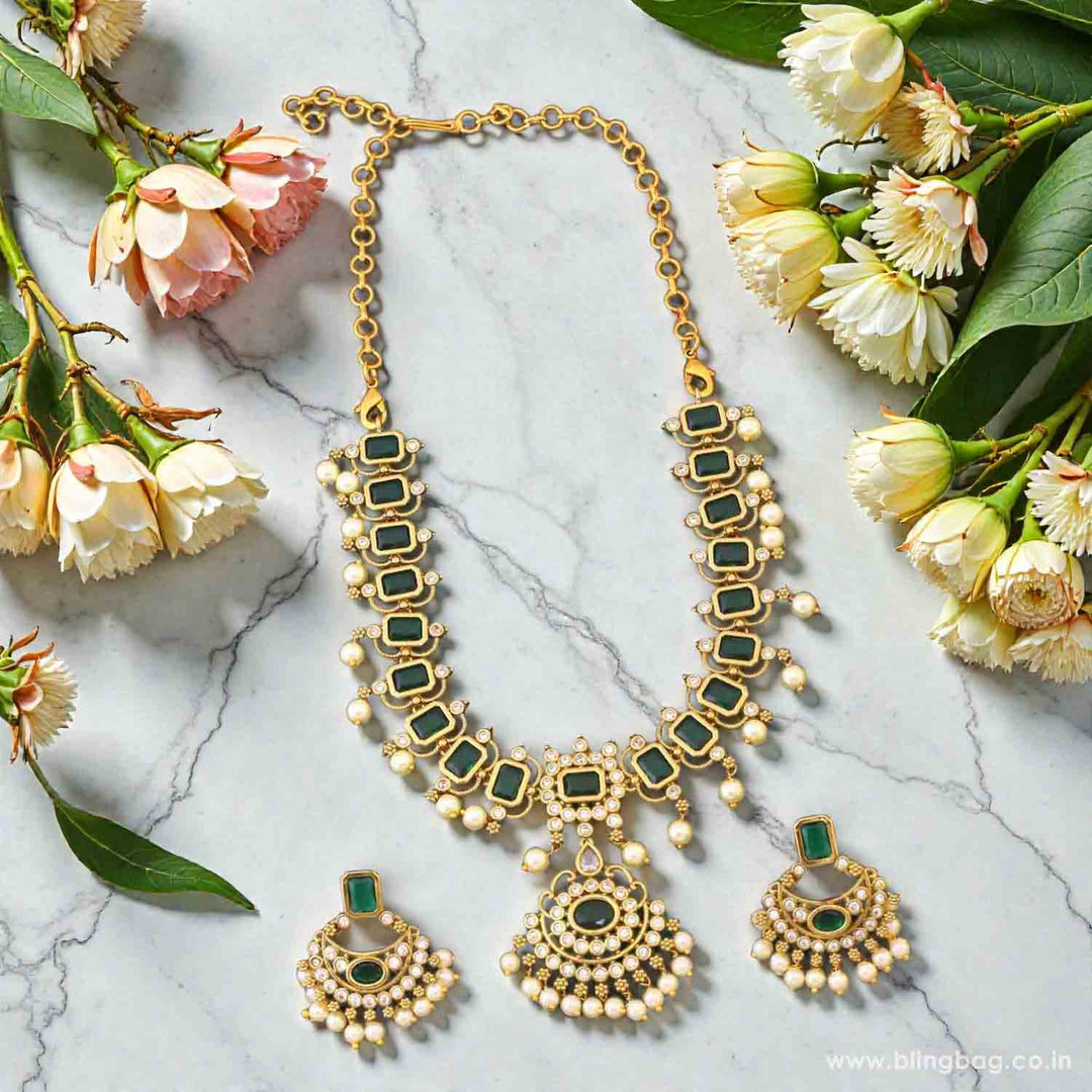 Emerald Marta Victorian Jewellery Set - New Arrival