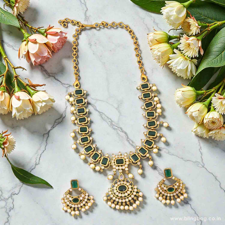 Emerald Marta Victorian Jewellery Set - New Arrival
