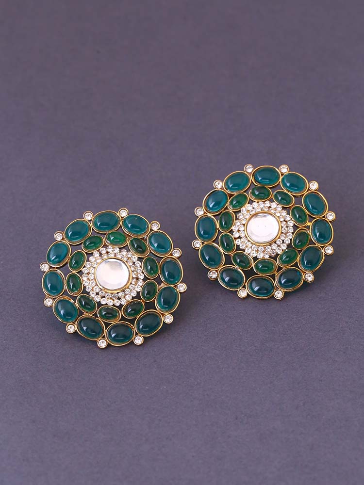 Emerald Mastani Studs