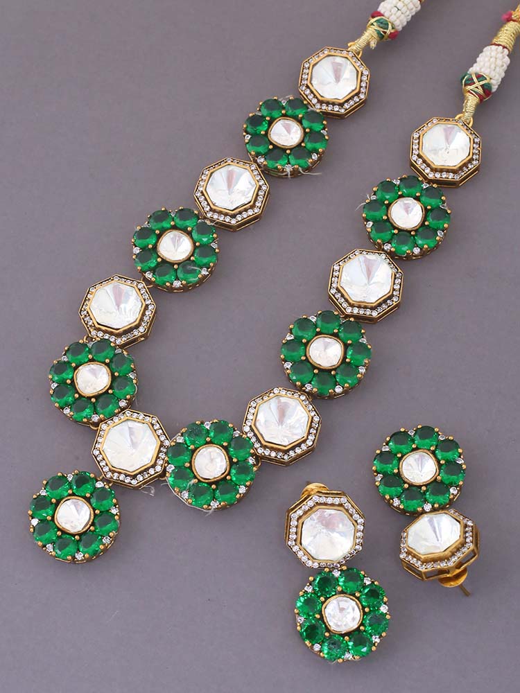 Emerald Medora Zirconia Jewellery Set