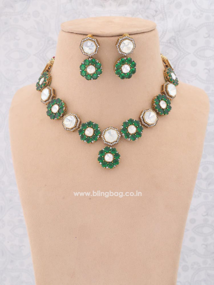 Emerald Medora Zirconia Jewellery Set