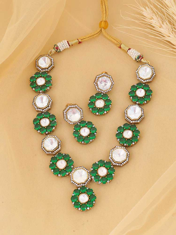 Emerald Medora Zirconia Jewellery Set
