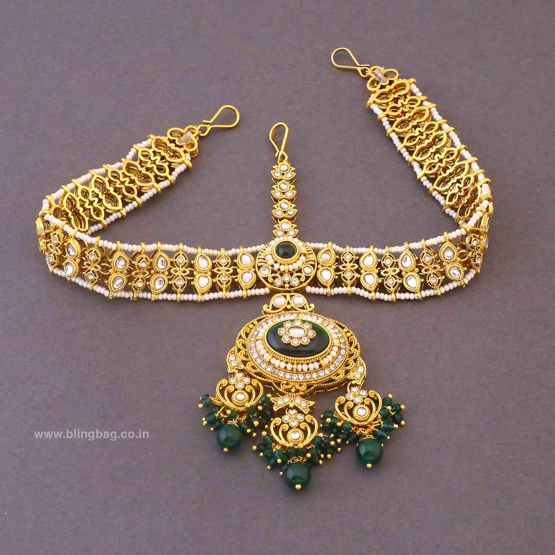 Emerald Mehra Bridal Jewellery Set