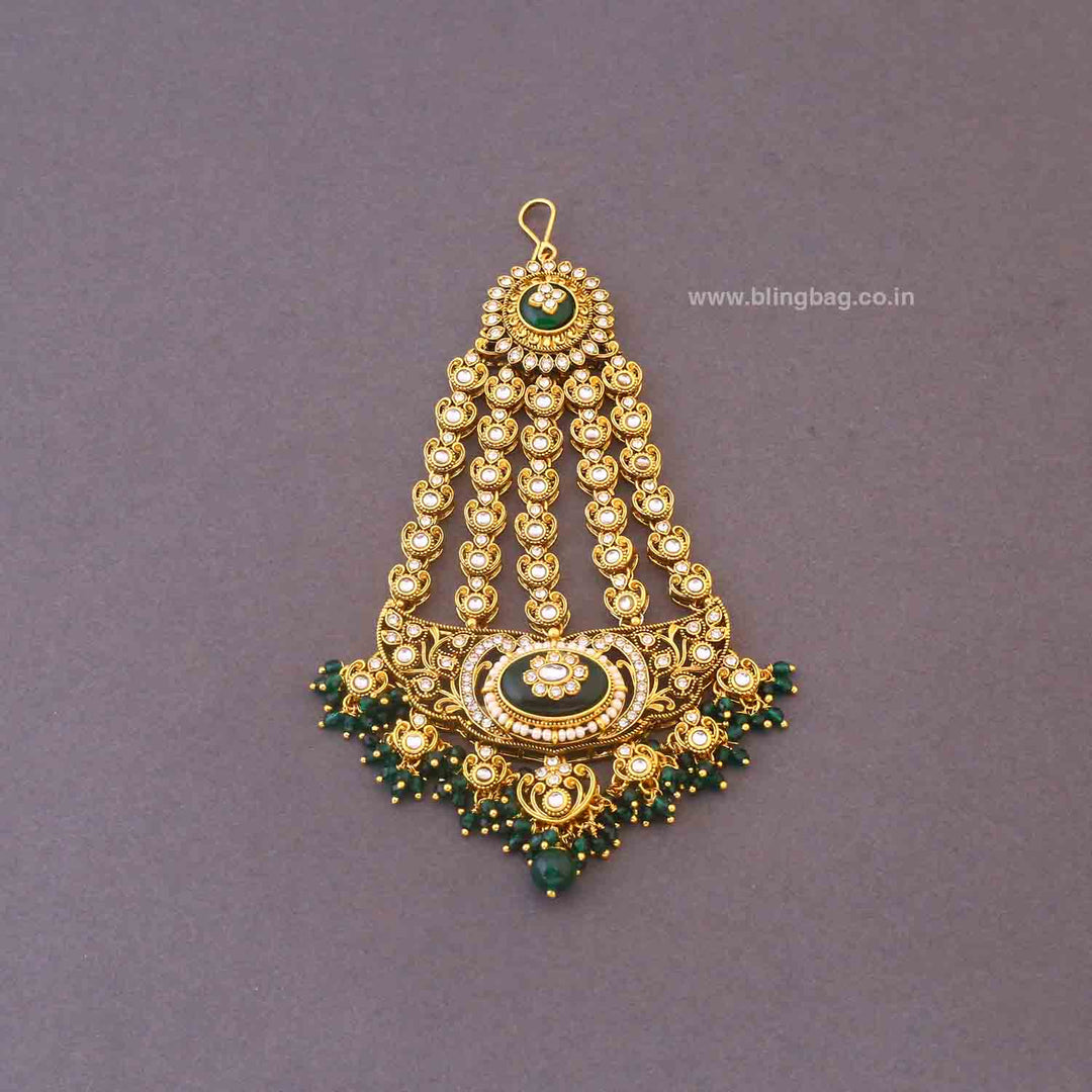 Emerald Mehra Bridal Jewellery Set
