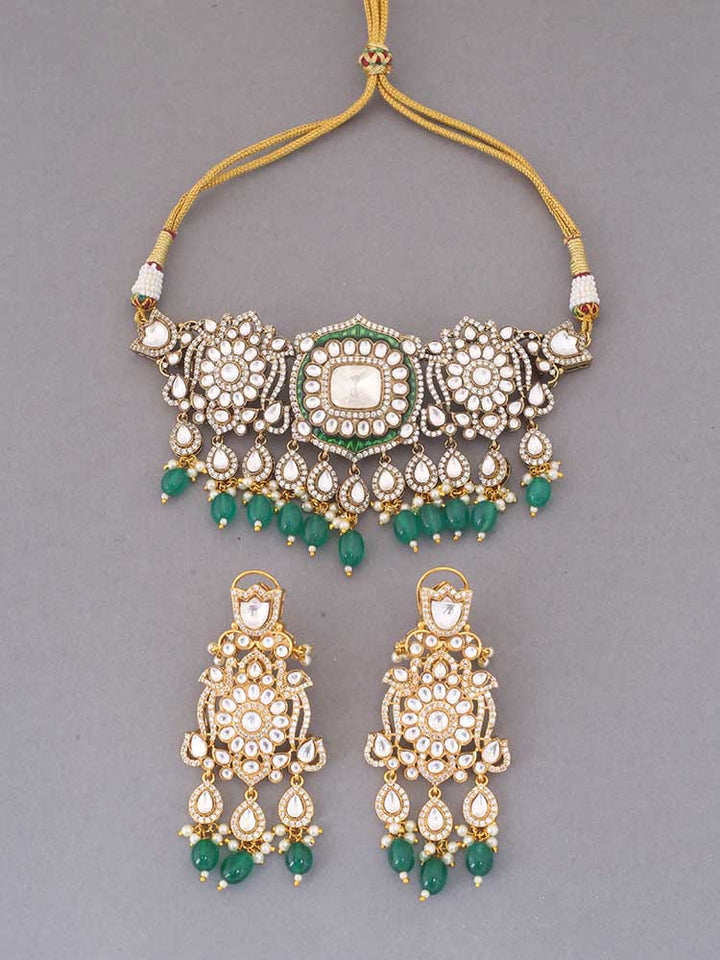 Emerald Mila Jewellery Set