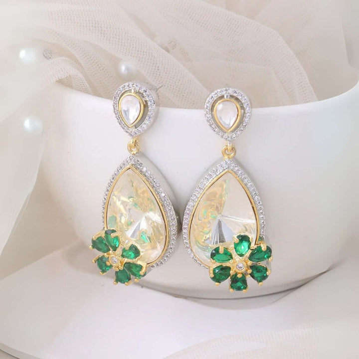 Emerald Milenka Zirconia Danglers - EOSS