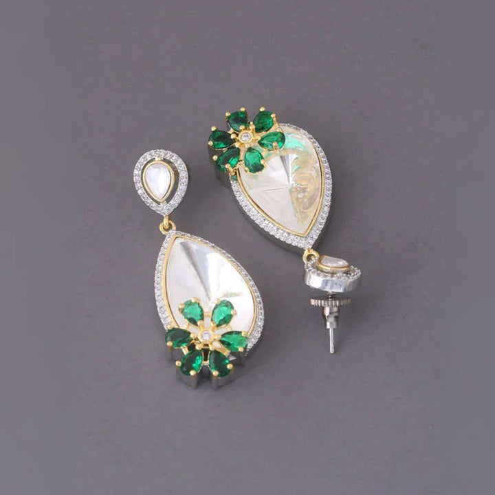 Emerald Milenka Zirconia Danglers - EOSS