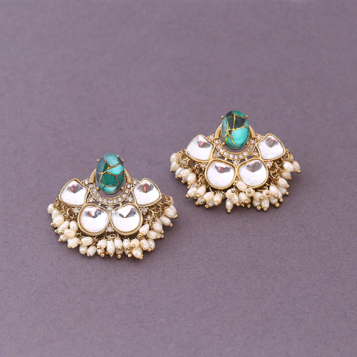 Emerald Mounika Studs