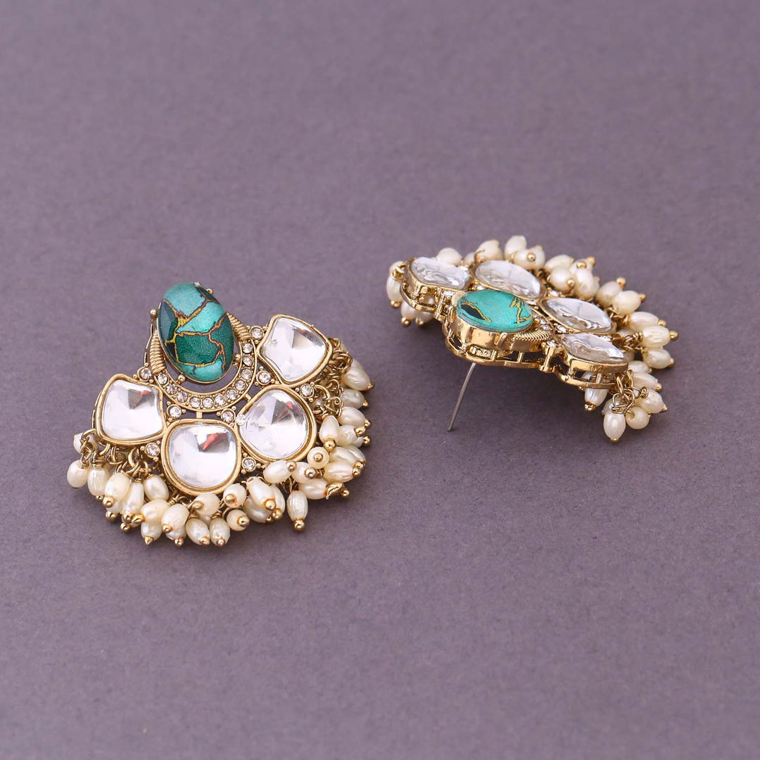 Emerald Mounika Studs