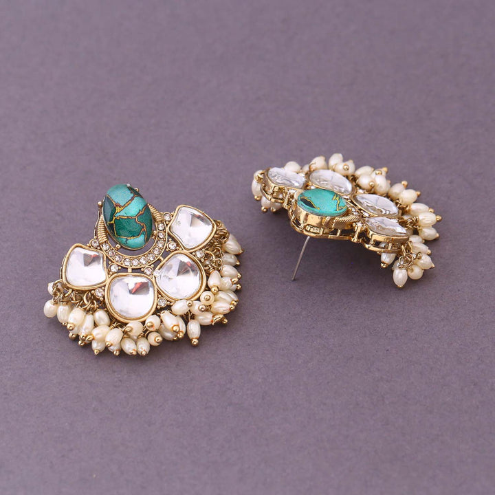 Emerald Mounika Studs