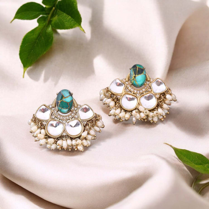 Emerald Mounika Studs