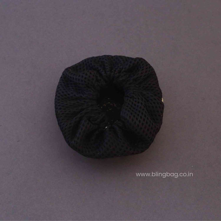 Emerald Myraani Kundan Hair Bun Cage