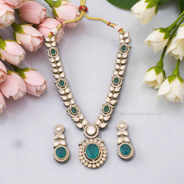 Emerald Myria Victorian Jewellery Set - New Arrival