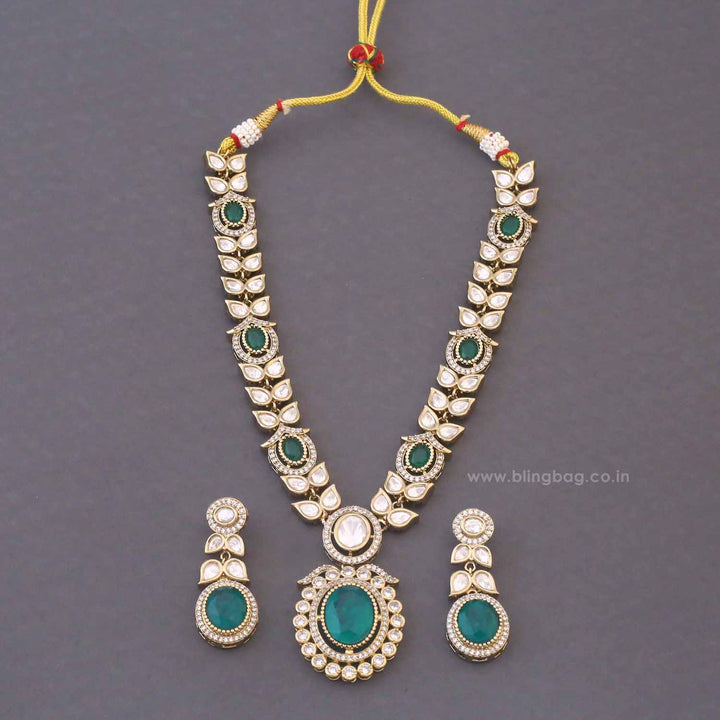 Emerald Myria Victorian Jewellery Set - New Arrival