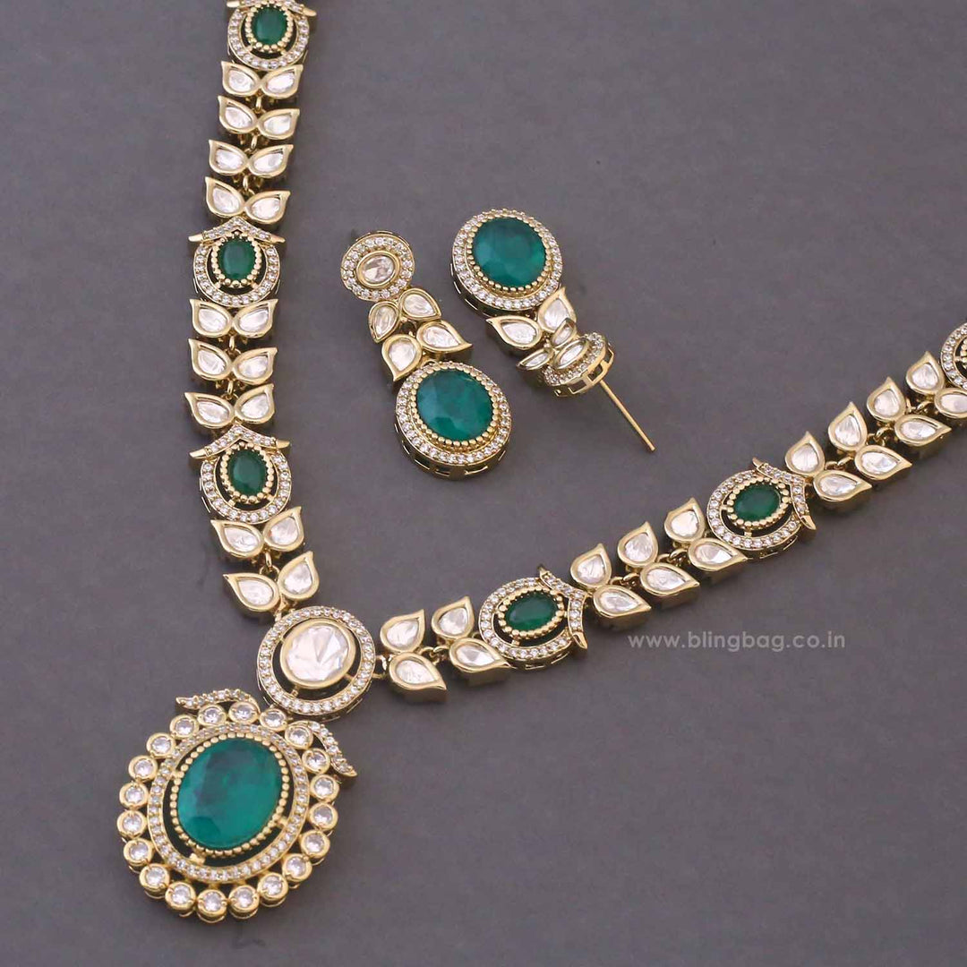 Emerald Myria Victorian Jewellery Set - New Arrival