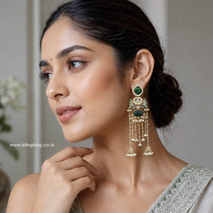 Emerald Nachni Tassels