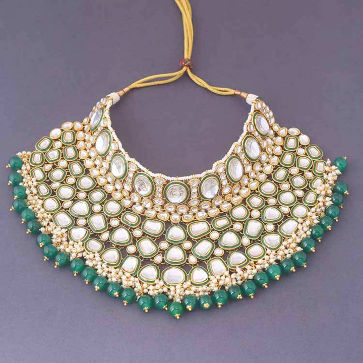 Emerald Nandhini Bridal Jewellery Set