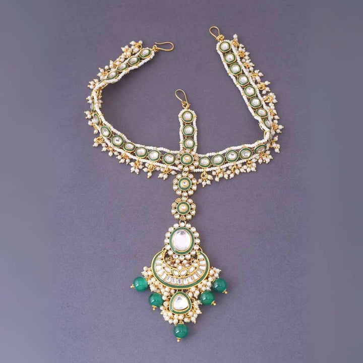 Emerald Nandhini Bridal Jewellery Set