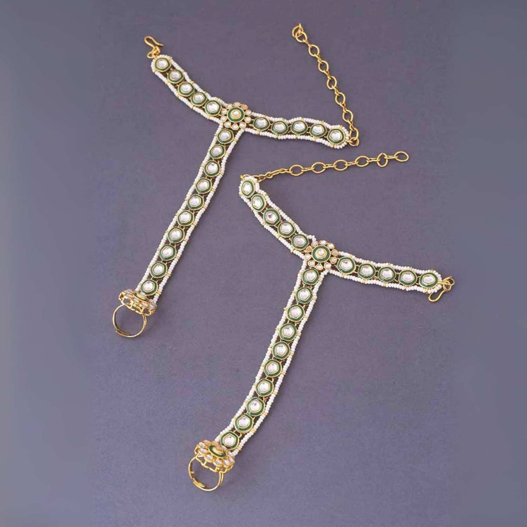 Emerald Nandhini Bridal Jewellery Set