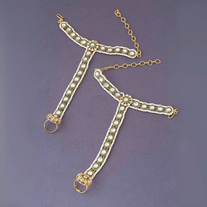 Emerald Nandhini Bridal Jewellery Set