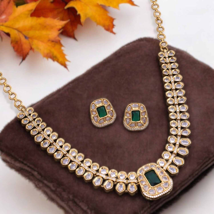 Emerald Naria Victorian Jewellery Set-New Arrival
