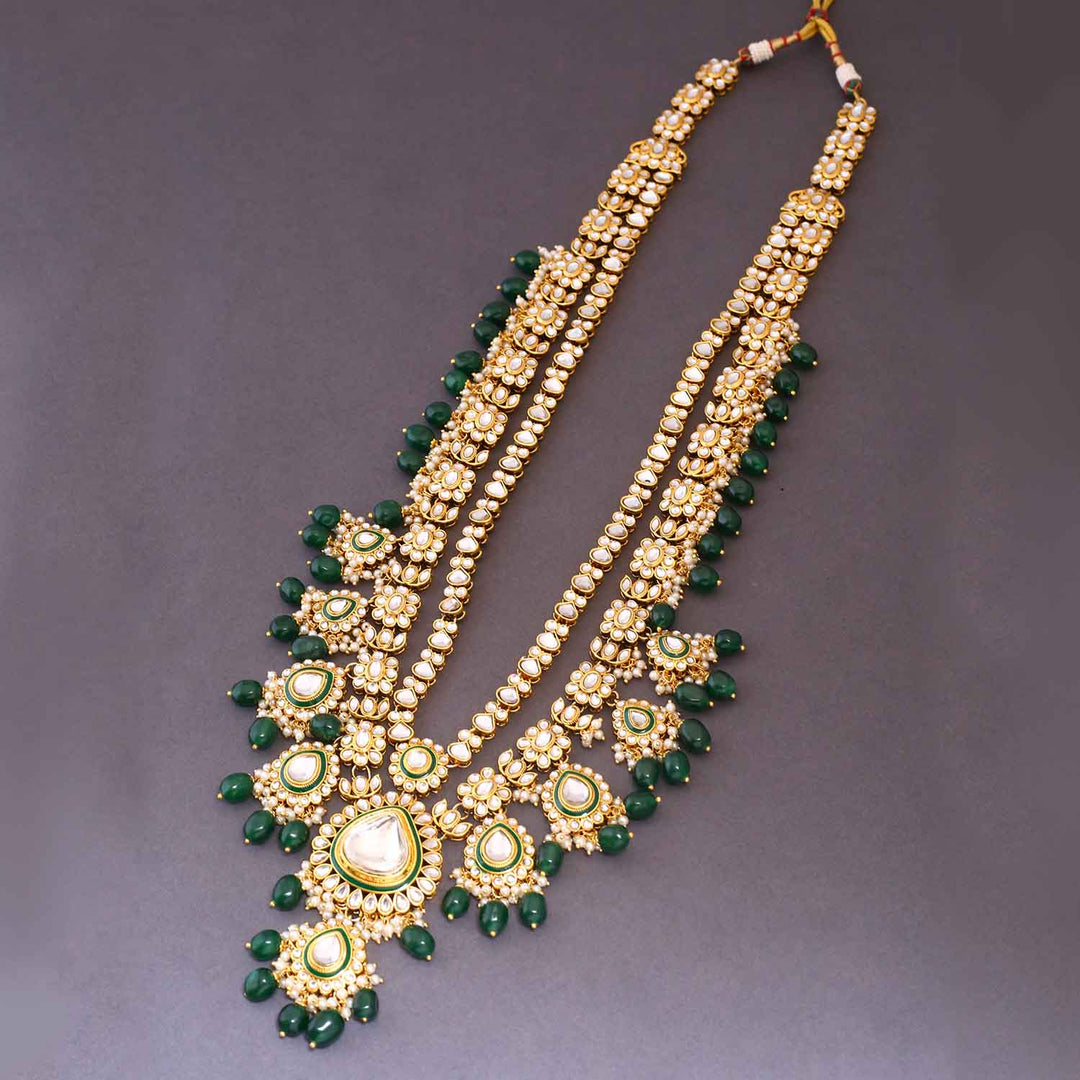 Emerald Narmida Bridal Jewellery Set