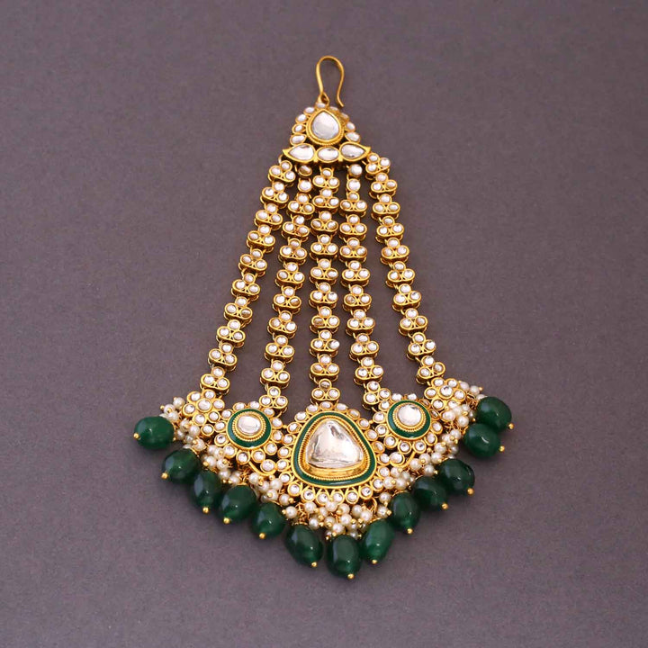 Emerald Narmida Bridal Jewellery Set