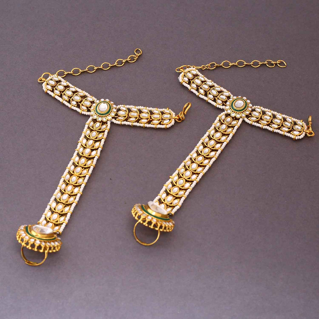 Emerald Narmida Bridal Jewellery Set