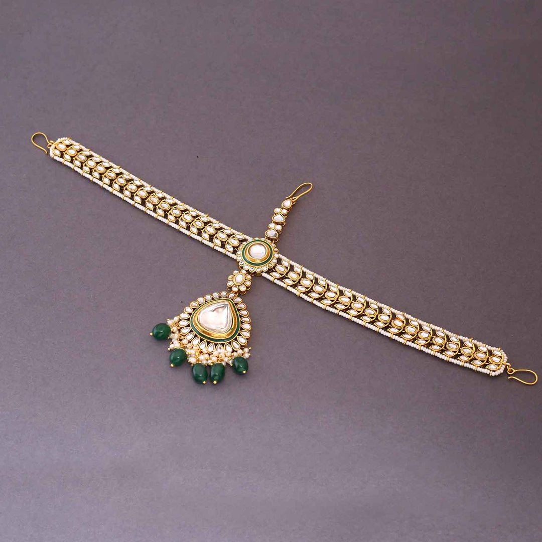 Emerald Narmida Bridal Jewellery Set