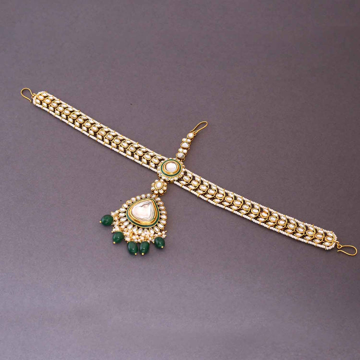 Emerald Narmida Bridal Jewellery Set