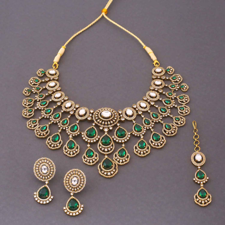Emerald Natalya Victorian Jewellery Set - New Arrival