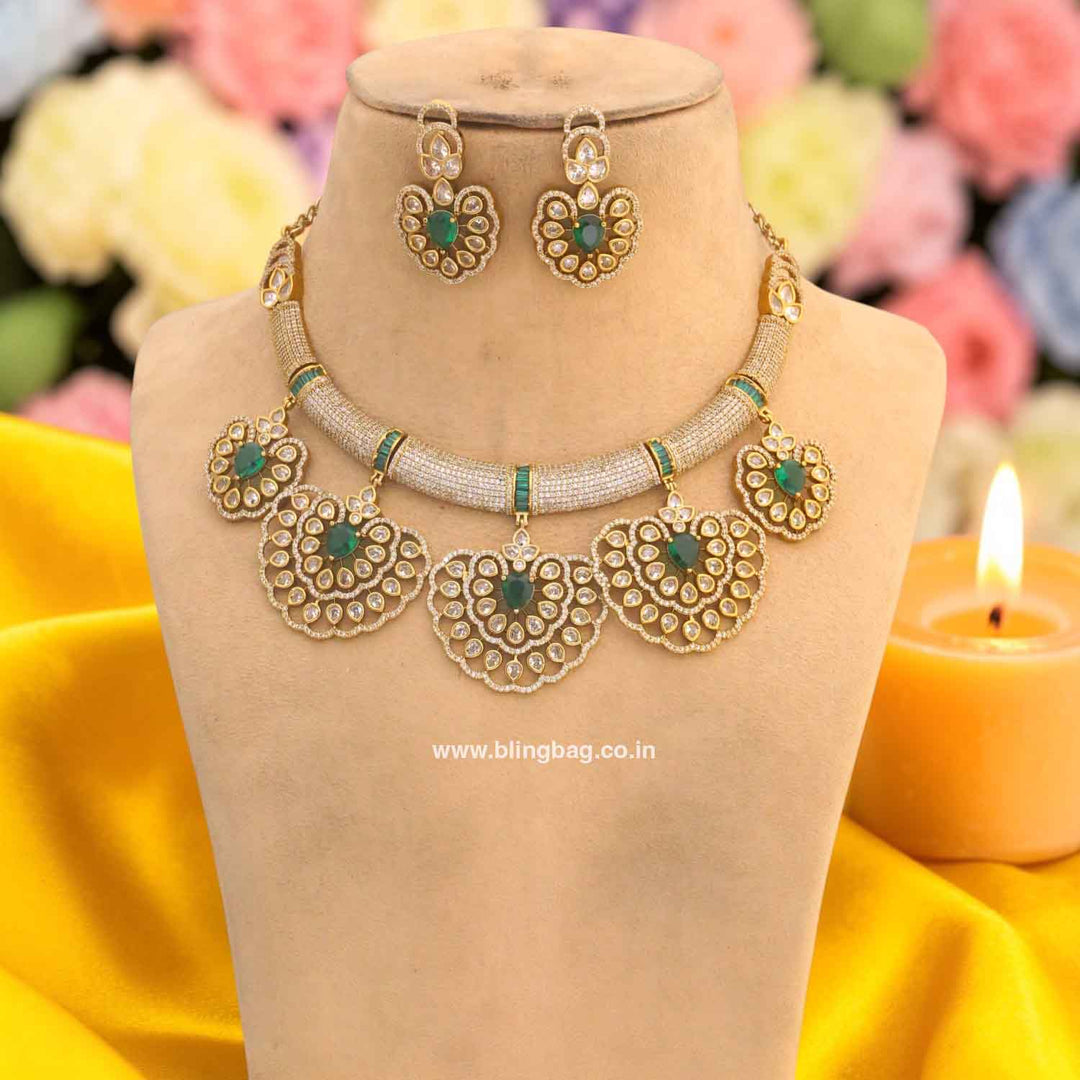 Emerald Nathaniel Hasli Victorian Jewellery Set- New Arrivals