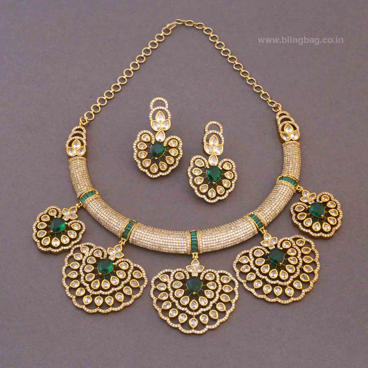 Emerald Nathaniel Hasli Victorian Jewellery Set- New Arrivals