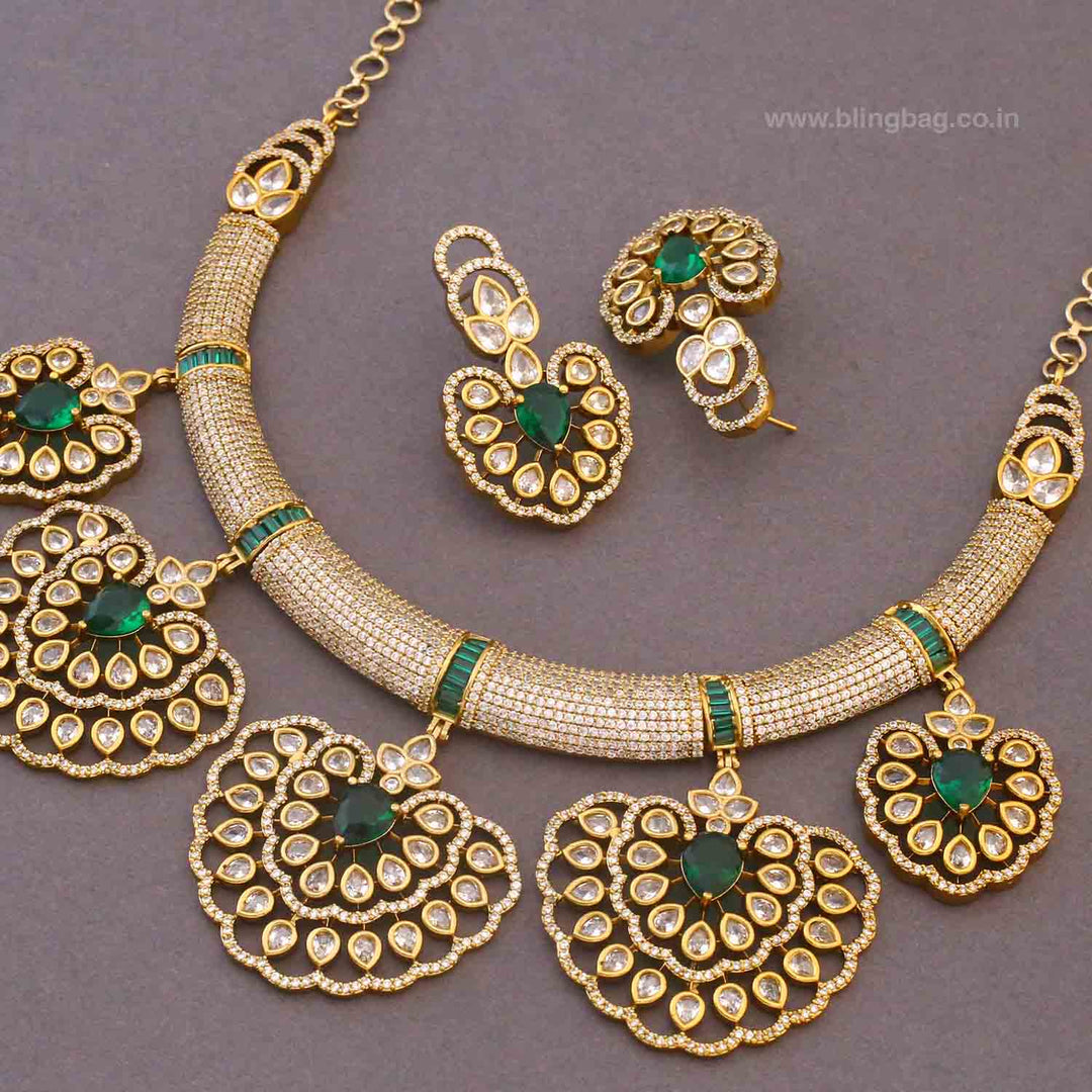 Emerald Nathaniel Hasli Victorian Jewellery Set- New Arrivals
