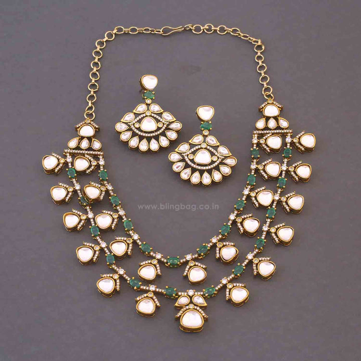 Emerald Nelli Victorian Jewellery Set - New Arrival
