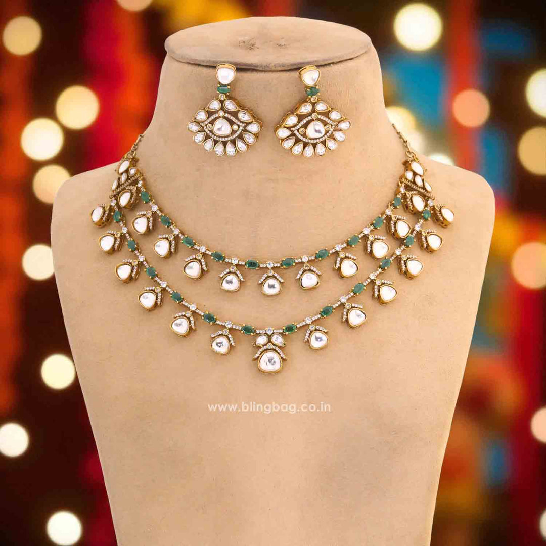 Emerald Nelli Victorian Jewellery Set - New Arrival