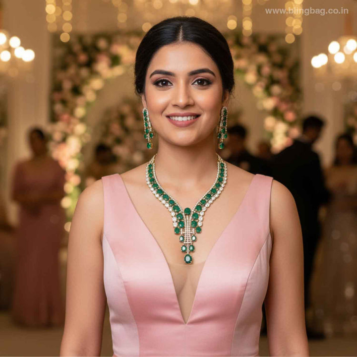 Emerald Niela Hasli Victorian Jewellery Set- New Arrivals