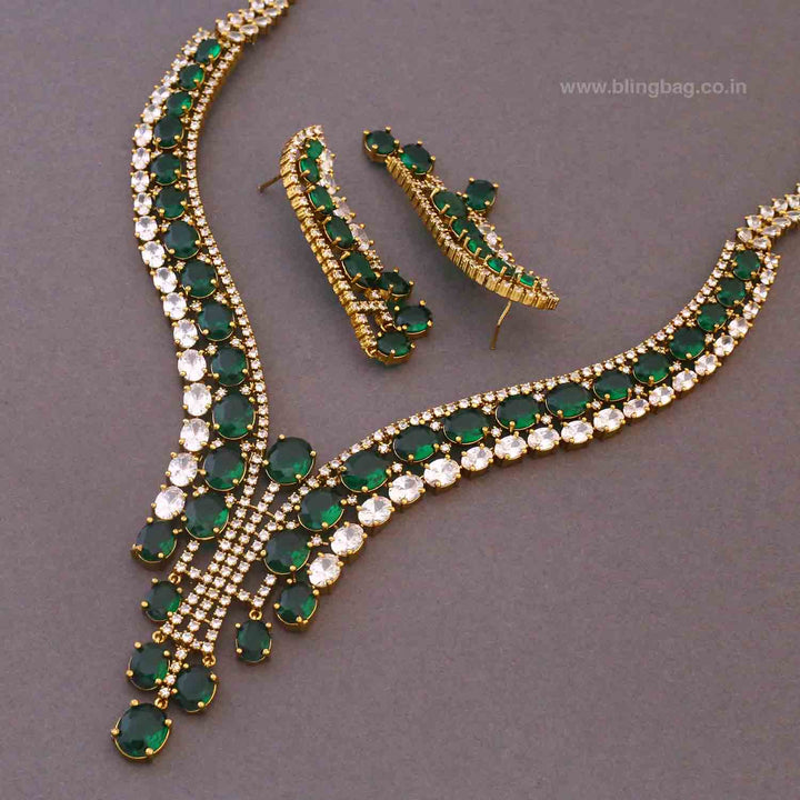 Emerald Niela Hasli Victorian Jewellery Set- New Arrivals