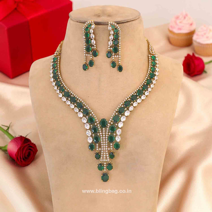 Emerald Niela Hasli Victorian Jewellery Set- New Arrivals
