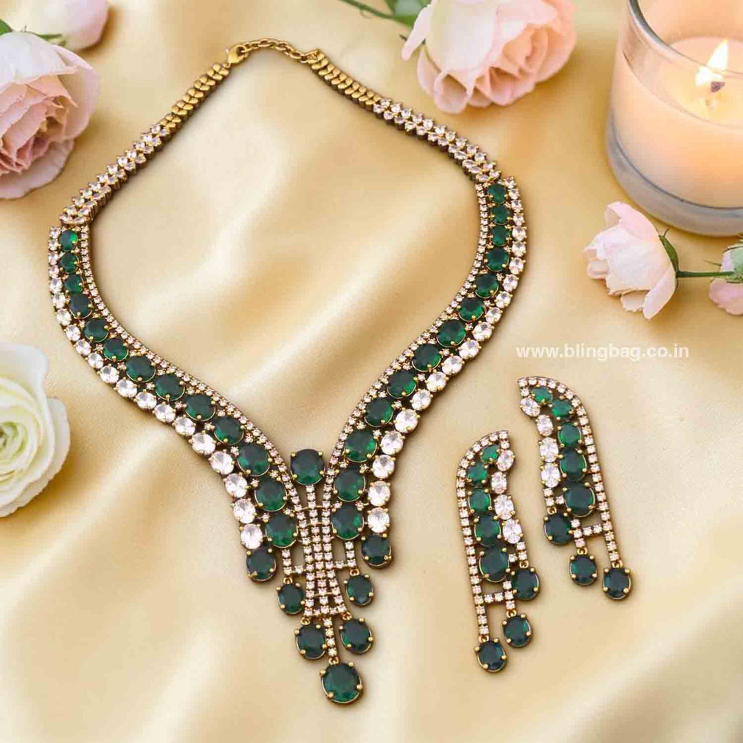 Emerald Niela Hasli Victorian Jewellery Set- New Arrivals