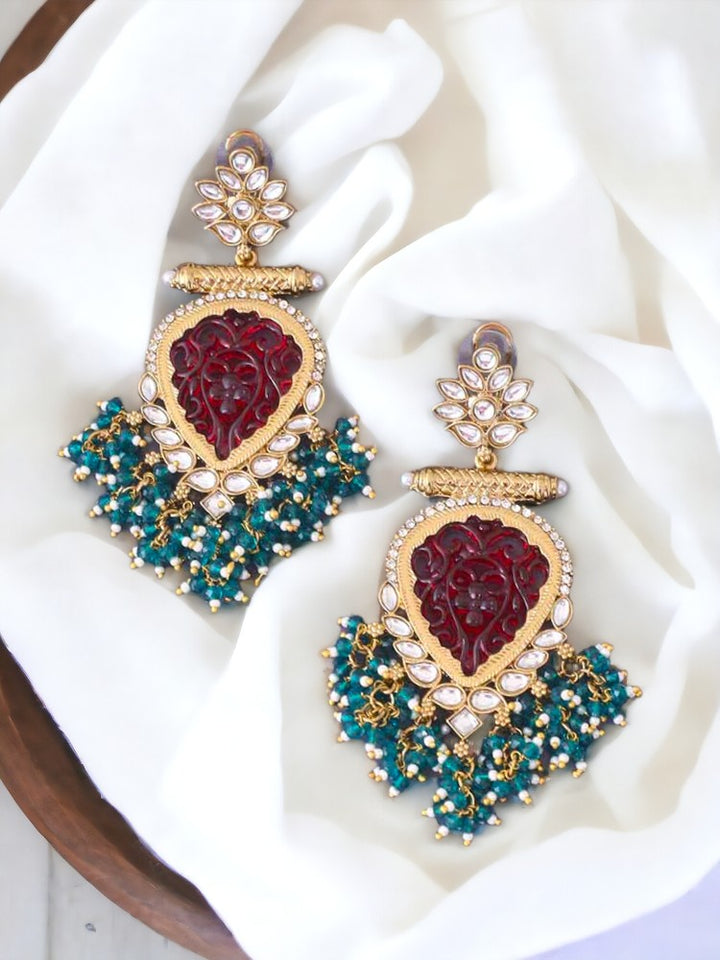 Emerald Nihira Danglers