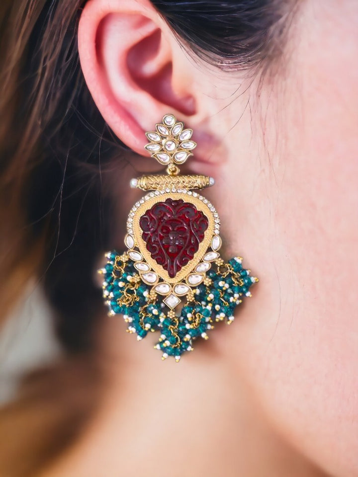 Emerald Nihira Danglers