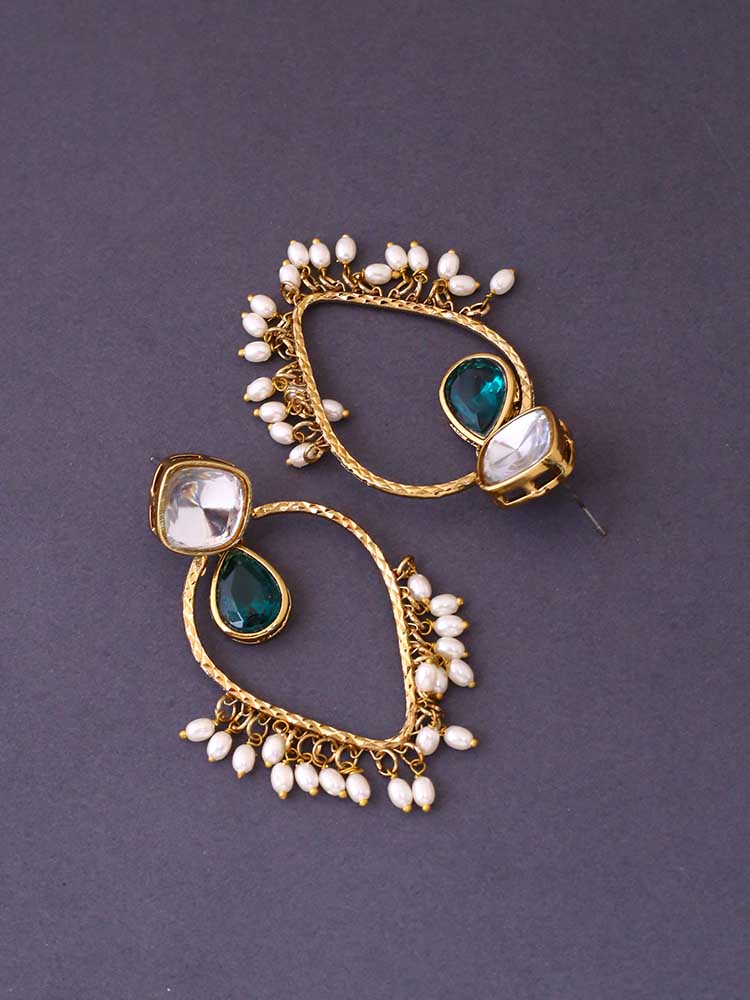 Emerald Nilambari Danglers