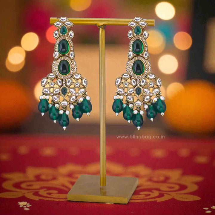 Emerald Nira Danglers