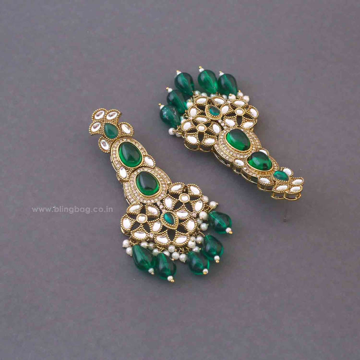Emerald Nira Danglers