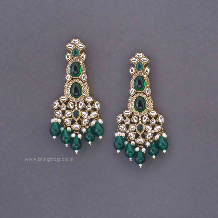 Emerald Nira Danglers