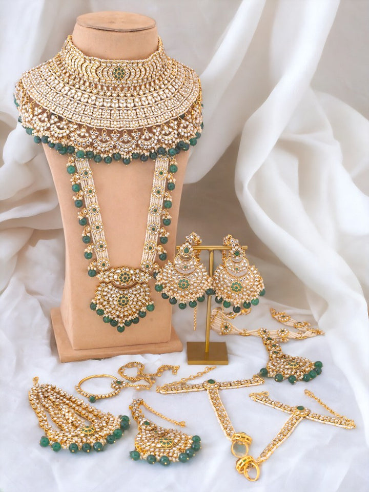 Emerald Niranjana Bridal Jewellery Set