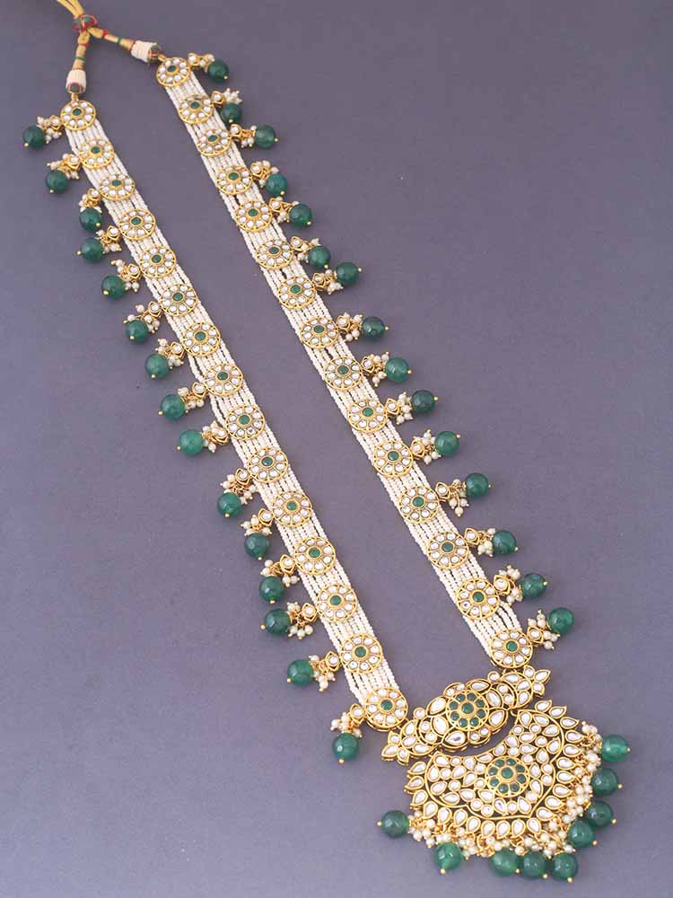 Emerald Niranjana Bridal Jewellery Set