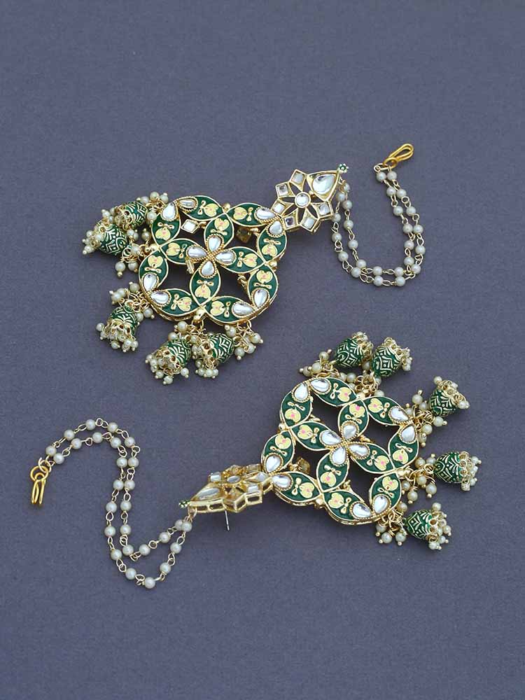 Emerald Nisha Jhumkis